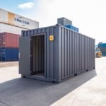 Enhanced 20ft Standard Shipping Container – Grey Finish