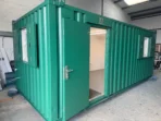 21ft x 9ft 6” Welfare Site Office With Kitchen Anti Vandal. Shipping Container - Image 3