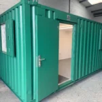 21ft x 9ft 6” Welfare Site Office With Kitchen Anti Vandal. Shipping Container