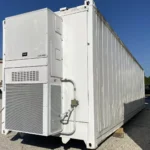 40 Foot High Cube Insulated Shipping Container with 5 Ton Bard HVAC