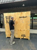 Heavy Duty Wood Shipping Crate – 80″ x 48″ x 82″ - Image 3