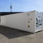 40ft High Cube Used Refrigerated Container with Brand New Thermo King Motor