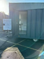 12ft by 8ft mobile container with generator excellent condition towable - Image 6