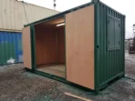 Rare Size 15×8 Ft Secure Store Or Workshop 8ft Side Doors & Security Windows - Image 9
