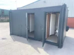 Anti vandal portable 3 plus 1 toilet unit in bury – Best service guaranteed