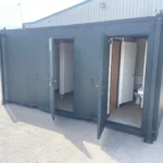 Anti vandal portable 3 plus 1 toilet unit in bury – Best service guaranteed
