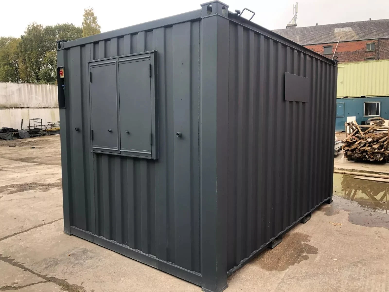 s-l1600-136 12FT X 8FT OFFICE/CANTEEN SHIPPING CONTAINER - Image 1