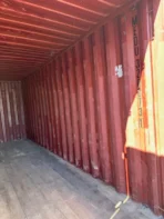 Used 20ft Conex Shipping / Storage Container – Yellow/Gold – Priced to Sell! - Image 9