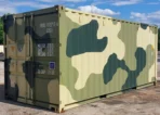 Camouflage New One Trip 20ft Shipping Storage Container Easy Open Door – USA