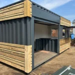 20ft x 8ft Shipping Container – Street Food/Coffee Shop/Food Kiosk