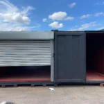 20ft x 20ft Modular Storage Container – Shutter + 3 Door Access