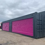 40ft x 8ft Roll Up Door Shipping Container