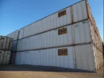 Used 53ft High Cube Shipping Container – Galvanized Aluminum
