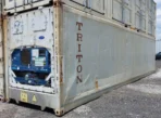 Working 40ft Refrigerated High Cube Reefer Container 2010 Carrier Thinline Used