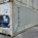 Working 40ft Refrigerated High Cube Reefer Container 2010 Carrier Thinline Used