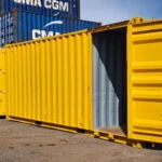 20×8 Container With Side Door to store room With Secure anti vandal Lock Boxes