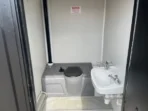 16ft by 8ft static welfare unit with generator toilet and kitchen - Image 4