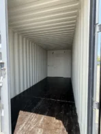 40ft New Slate Gray Shipping Container Office For Commercial Use Spray Foam - Image 14