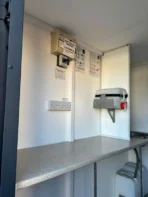 12ft by 8ft mobile container with generator excellent condition towable - Image 10