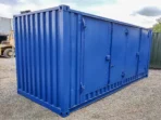 20×8 Bunded Container With Side Doors With Extra Door Secure Lock Boxes.