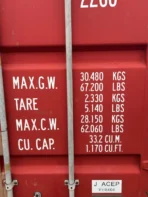 20′ Shipping Container CCR18113 - Image 2