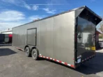 2024 Fast Cargo 8.5×28 Enclosed Charcoal Gray Blackout Trailer For Sale - Image 13