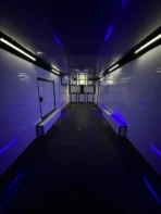 2024 Fast Cargo 8.5×28 Enclosed Charcoal Gray Blackout Trailer For Sale - Image 5