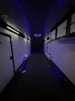 2024 Fast Cargo 8.5×28 Enclosed Charcoal Gray Blackout Trailer For Sale - Image 6