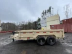 7×14 7TON Telescopic Dump Trailer with alum wheels - Image 2