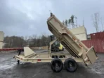7×14 7TON Telescopic Dump Trailer with alum wheels - Image 17