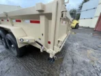7×14 7TON Telescopic Dump Trailer with alum wheels - Image 9