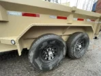 7×14 7TON Telescopic Dump Trailer with alum wheels - Image 10