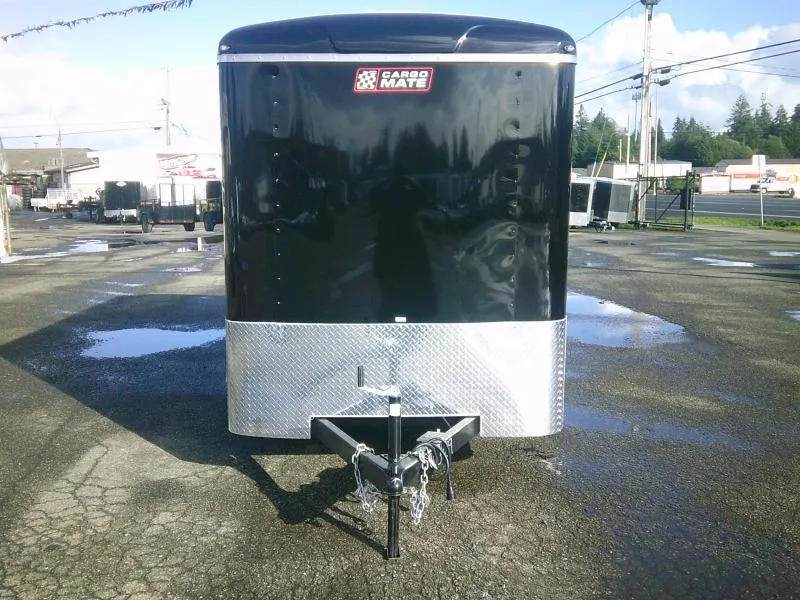 2025 Fast Cargo Black Tandem Axle 6×12 Cargo Trailer For Sale - Image 6