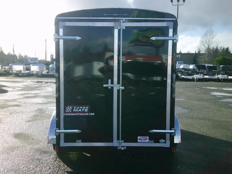 2025 Fast Cargo Black Tandem Axle 6×12 Cargo Trailer For Sale - Image 3