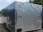 2024 Fast Cargo Silver Frost 8.5×28 Enclosed Trailer For Sale - Image 2