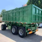 2 Axle Tractor Drawbar Towing Hydraulic Trailer - Image 4