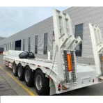 Heavy Duty Low Flatbed Loader Deck Lowboy Trailers