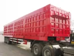 Side Wall Semi-trailer Hydraulic Dump Semi Truck Trailer