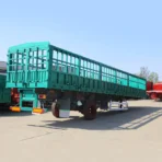 3 Axle High Side Fence Cargo Semi Trailer - Image 3