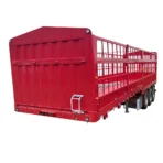 3 Axles Heavy Transport Cargo High Side Truck Trailer - Image 4