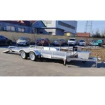 Hydraulic 2 Axle Aluminum Car Trailer 700kg - Image 2