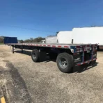 45ft Semi Trailer – 3 Axle Low Flatbed Container Semi Trailer - Image 3