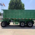 2 Axle Tractor Drawbar Towing Hydraulic Trailer - Image 2