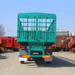3 Axle High Side Fence Cargo Semi Trailer - Image 2