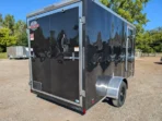 Fast Cargo 6×12 Tandem Axle Blackout Enclosed Trailer For Sale - Image 7