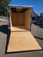 Fast Cargo 6×12 Tandem Axle Blackout Enclosed Trailer For Sale - Image 8