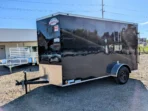 Fast Cargo 6×12 Tandem Axle Blackout Enclosed Trailer For Sale - Image 5