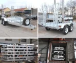 3500kg Aluminum ATV Trailer Excavator - Image 2