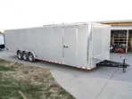 New 8.5×30 Enclosed Car Hauler Trailer For Sale - Image 7