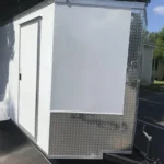 2024 Fast Cargo 6×12 V-nose Enclosed Cargo Trailer With Ramp Door